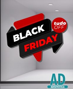 Adesivo Black Friday 80