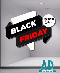 Adesivo Black Friday 81