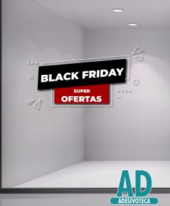 Adesivo Black Friday 86