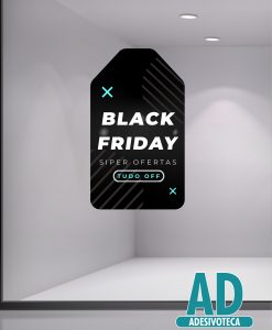 Adesivo Black Friday 92