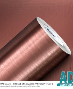 Adesivo Decor Metalic Bronze Escovado