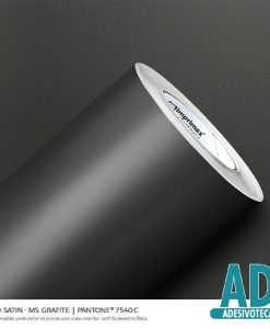 Adesivo Decor Satin MS Grafite