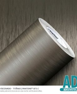 Adesivo Decor Escovado Titânio
