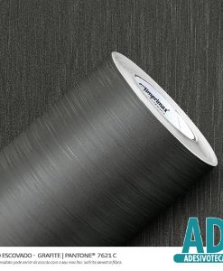 Adesivo Decor Escovado Grafite