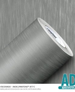 Adesivo Decor Escovado Inox