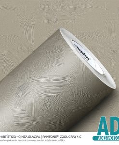 Adesivo Decor Artístico Cinza Glacial