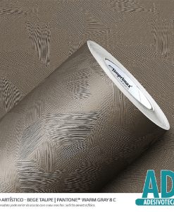 Adesivo Decor Artístico Bege Taupe