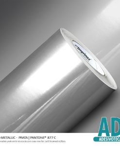 Adesivo Decor Metallic Prata