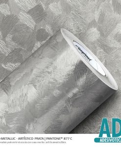 Adesivo Decor Metallic Artístico Prata