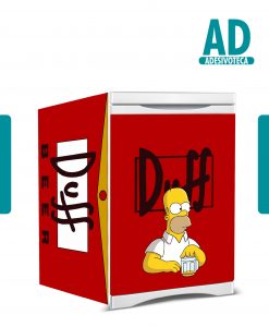 Adesivo Frigobar Duff Beer