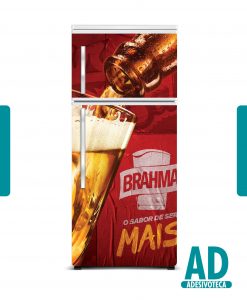 Adesivo Geladeira Brahma