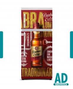 Adesivo Geladeira Brahma Extra 02