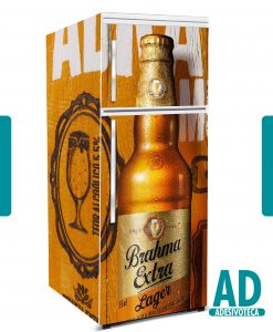 Adesivo Geladeira Brahma Extra