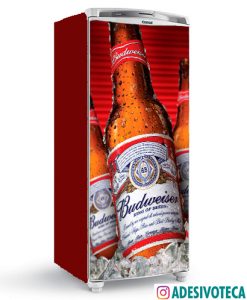 Adesivo Geladeira Budweiser 06