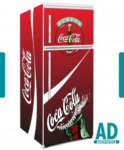 Adesivo Geladeira Coca Cola 04