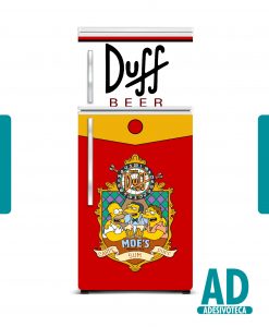 Adesivo Geladeira Duff