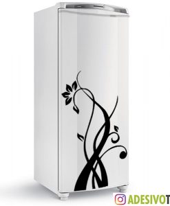 Adesivo Geladeira Planta