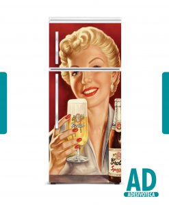 Adesivo Geladeira Retro