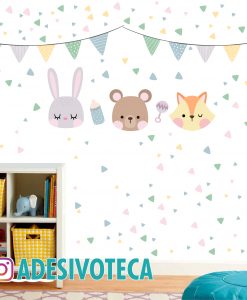 Adesivo Infantil Animais Babys