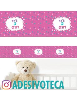 Adesivo Infantil Faixa de Parede Baby 002