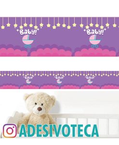 Adesivo Infantil Faixa de Parede Baby 003