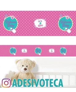 Adesivo Infantil Faixa de Parede Baby 005