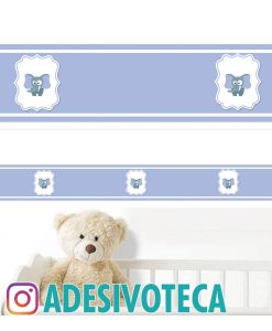 Adesivo Infantil Faixa de Parede Elefante 002