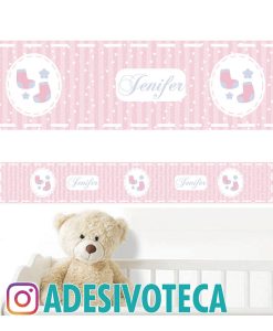Adesivo Infantil Faixa de Parede Jenifer 002