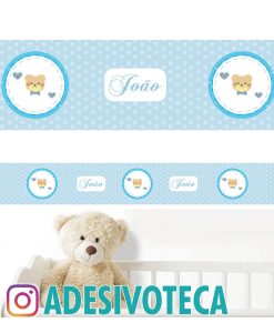 Adesivo Infantil Faixa de Parede João 001