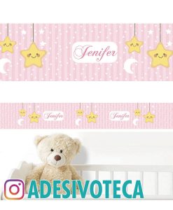 Adesivo Infantil Faixa de Parede Jenifer 003