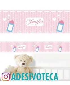 Adesivo Infantil Faixa de Parede Jenifer 004