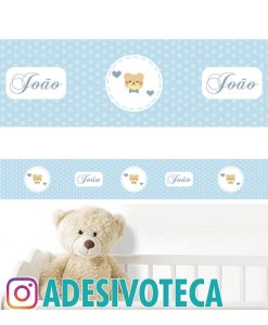 Adesivo Infantil Faixa de Parede João 006