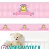 Adesivo Infantil Faixa de Parede Leão 007