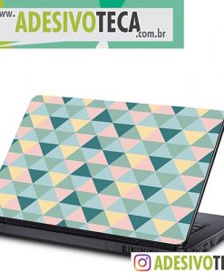 Adesivo Notebook Estampa Triângulos