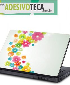 Adesivo Notebook Flores