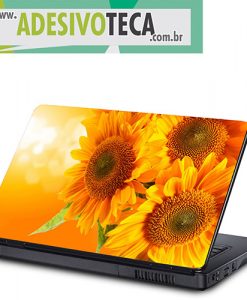 Adesivo Notebook Girassol