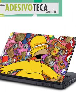Adesivo Notebook Homer 02