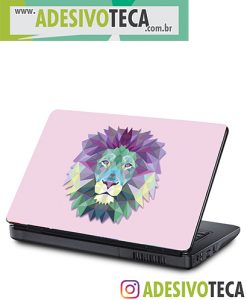 Adesivo Notebook Leão 02