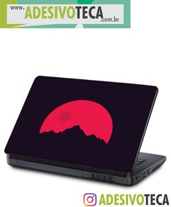 Adesivo Notebook Lua Pac Man