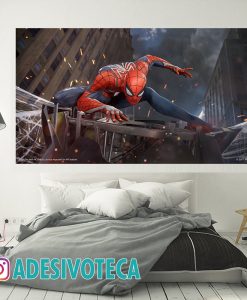 Adesivo Painel de Parede Spider M Game