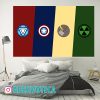 Adesivo Painel de Parede Vingadores Logo
