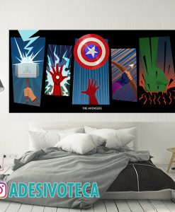 Adesivo Painel de Parede Vingadores Logo 2