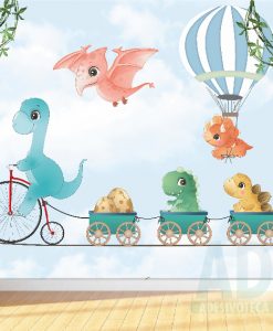 Adesivo Papel de Parede Infantil Baby Kids Dino