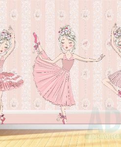 Adesivo Papel de Parede Infantil Baby Bailarina 02