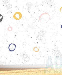 Adesivo Papel de Parede  Infantil Baby Aréolas
