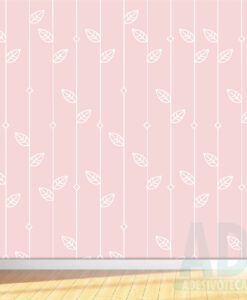 Adesivo Papel de Parede  Infantil Baby Cortina de Folhas
