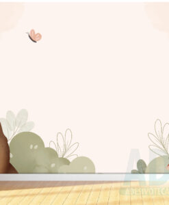Adesivo Papel de Parede  Infantil Baby The bear
