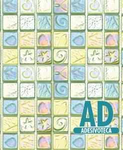 Adesivo Papel de Parede Pastilha 119