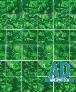 Adesivo Papel de Parede Pastilha 123