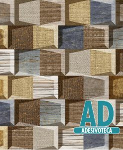 Adesivo Papel de Parede Pastilha 16